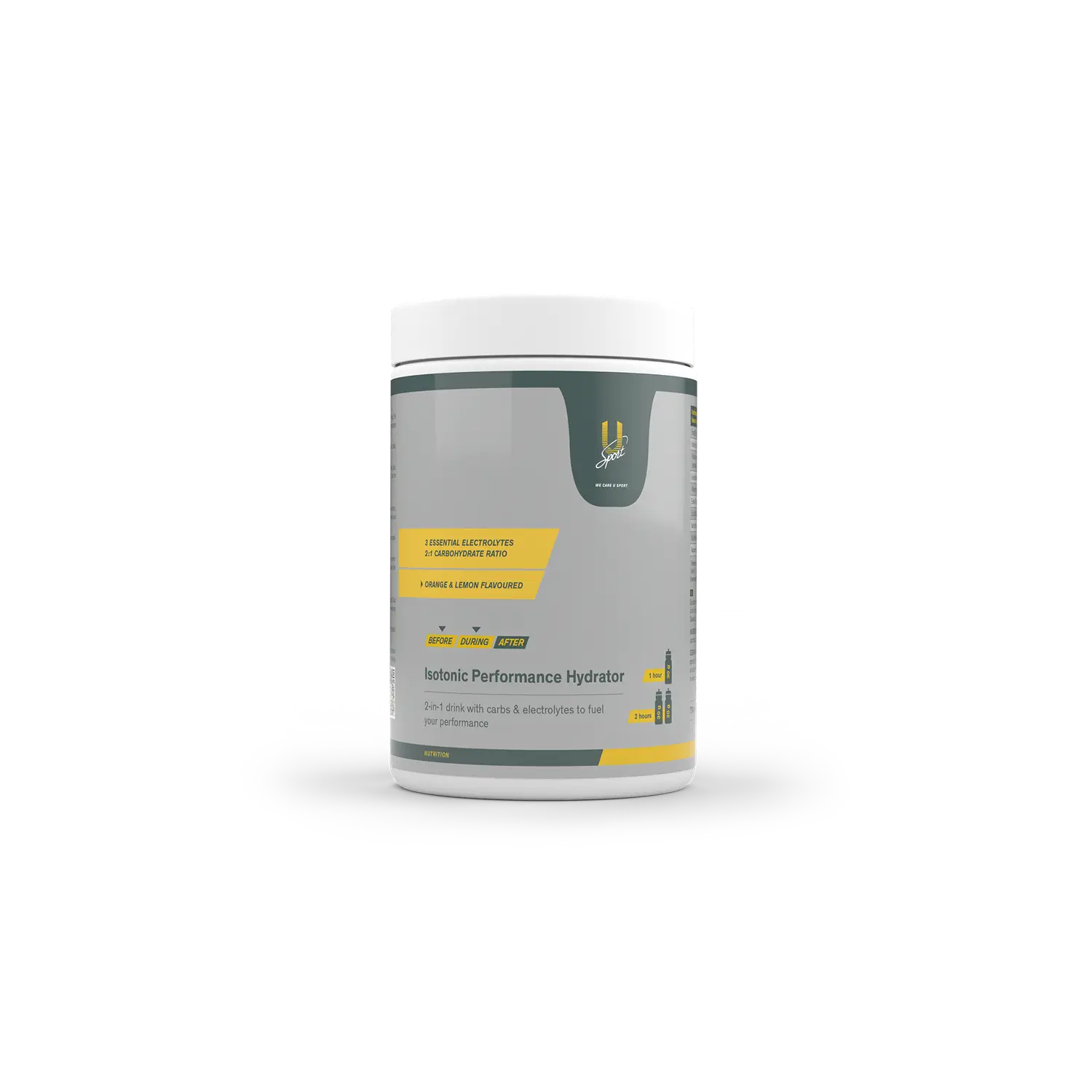 Isotone sportdrank poeder sinaasappel-citroen Isotonic Performance Hydrator