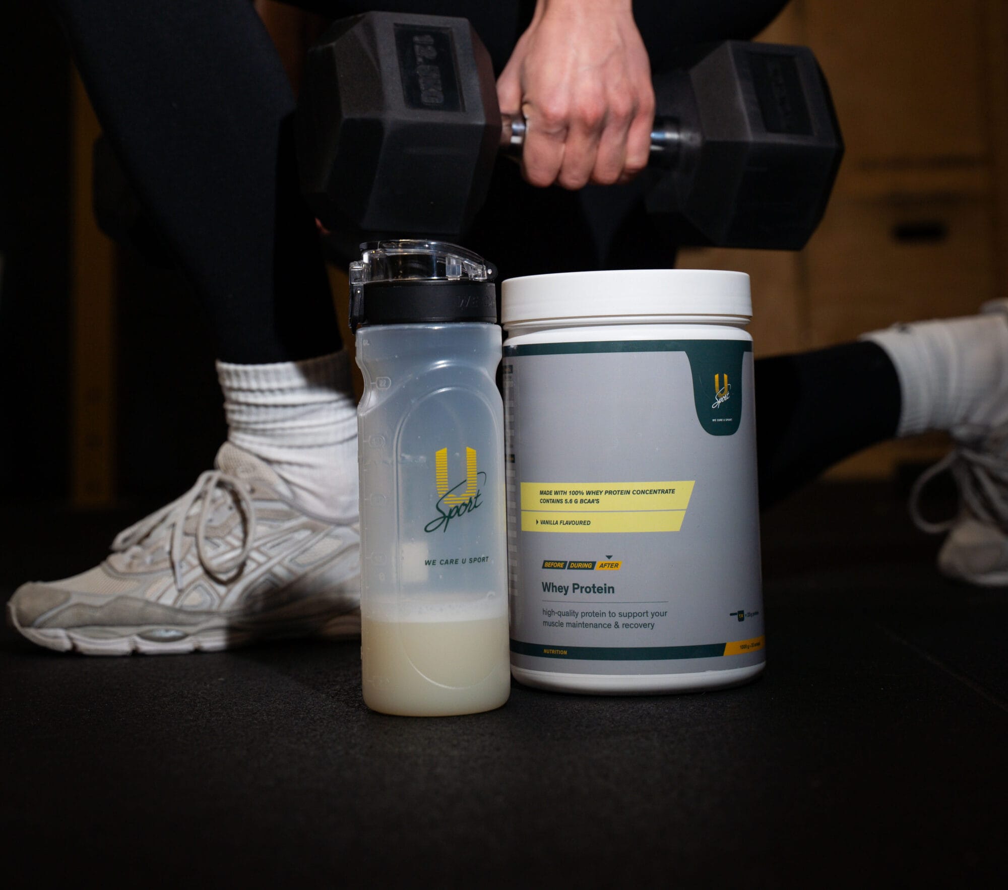 Performance Sports shaker shakebeker whey sportschool