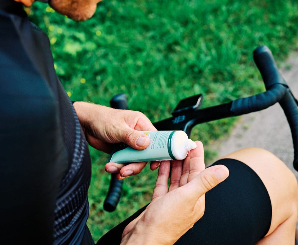 Sun Protector Lotion SPF30 sport zonnebrand fietsen smeren
