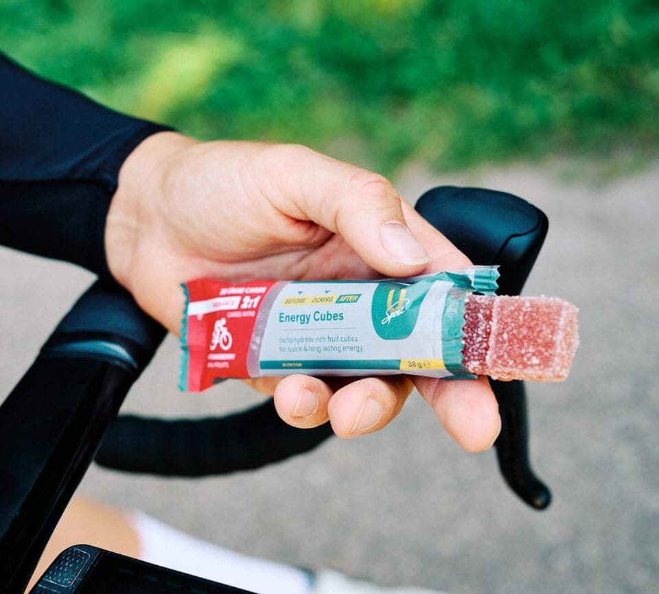 Energy Cubes Endurance Aardbei Racefiets U Sport