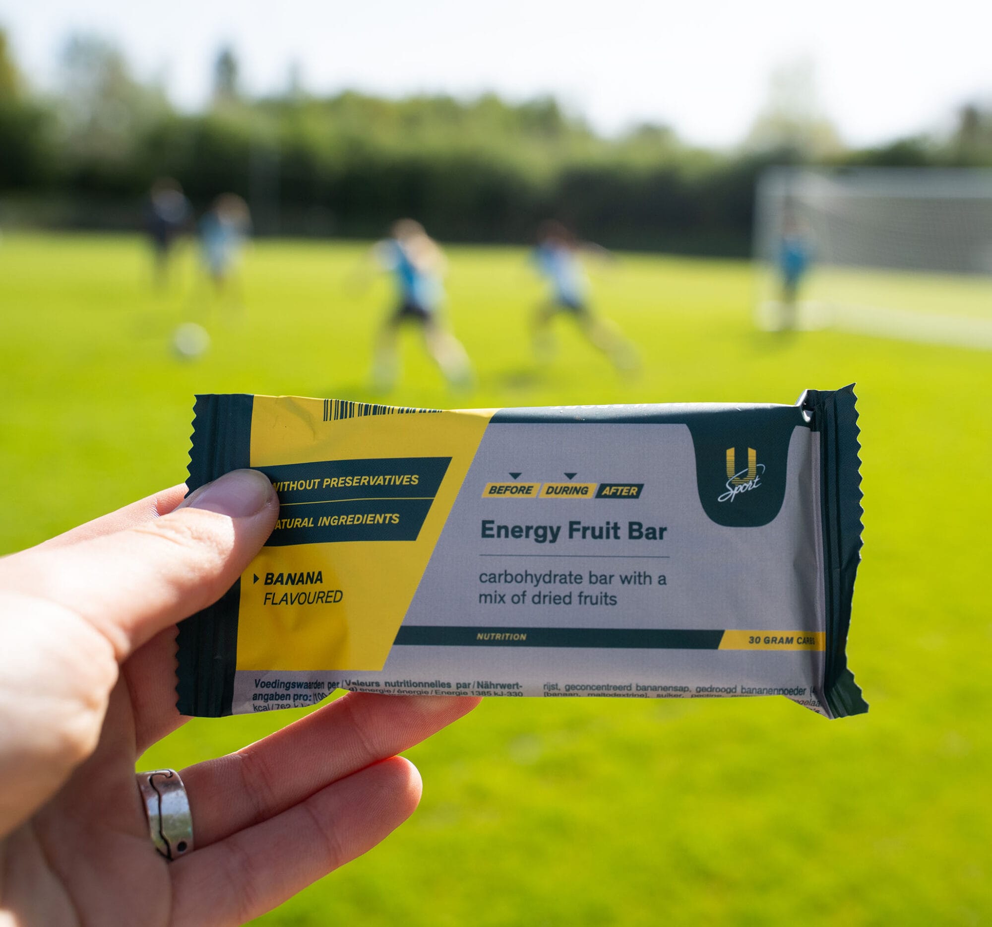 Energy Fruit Bar Banaan Voetbalveld