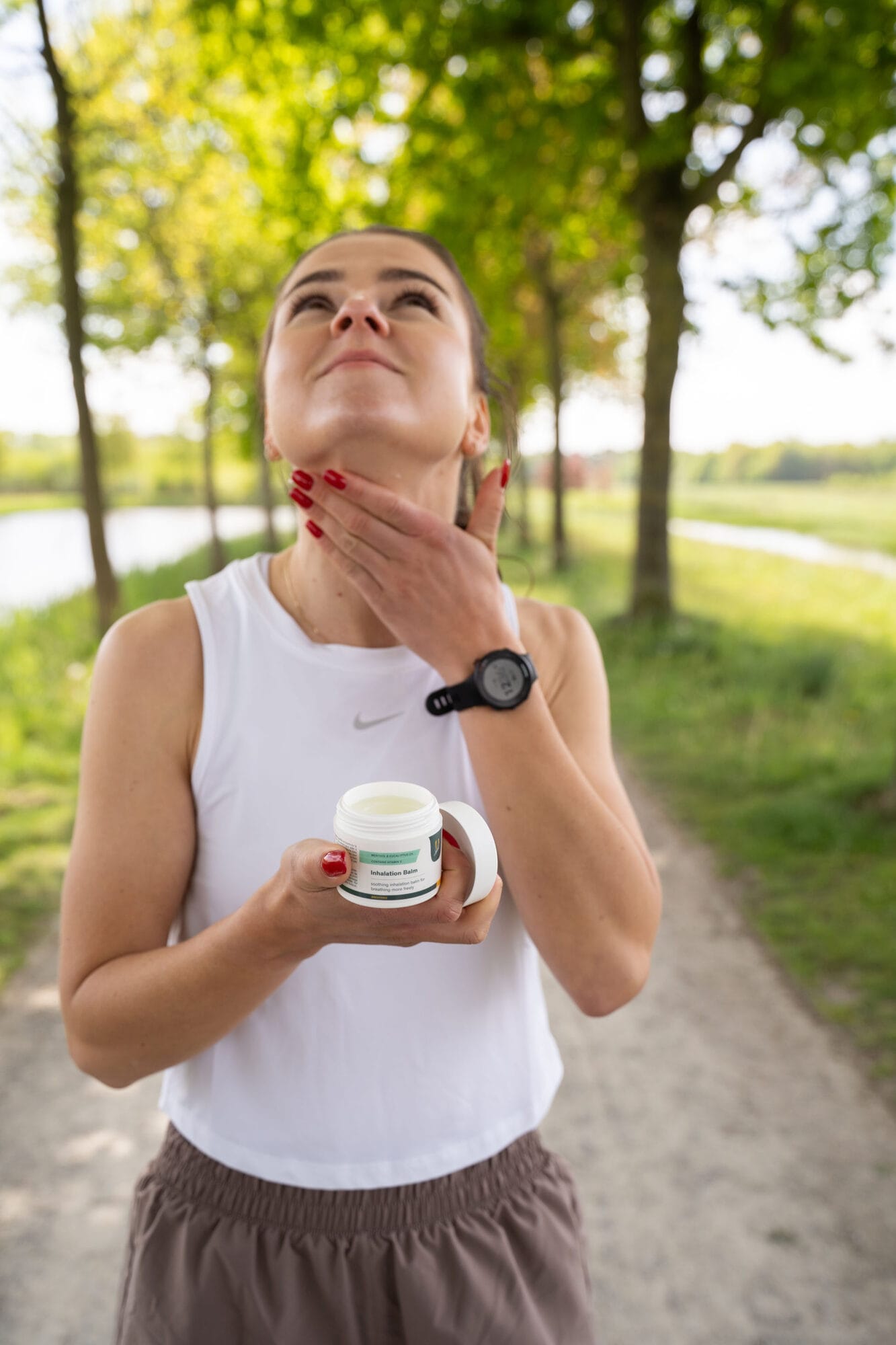 Inhalatie Balsem U Sport Hardlopen Buiten verkoudheidsbalsem