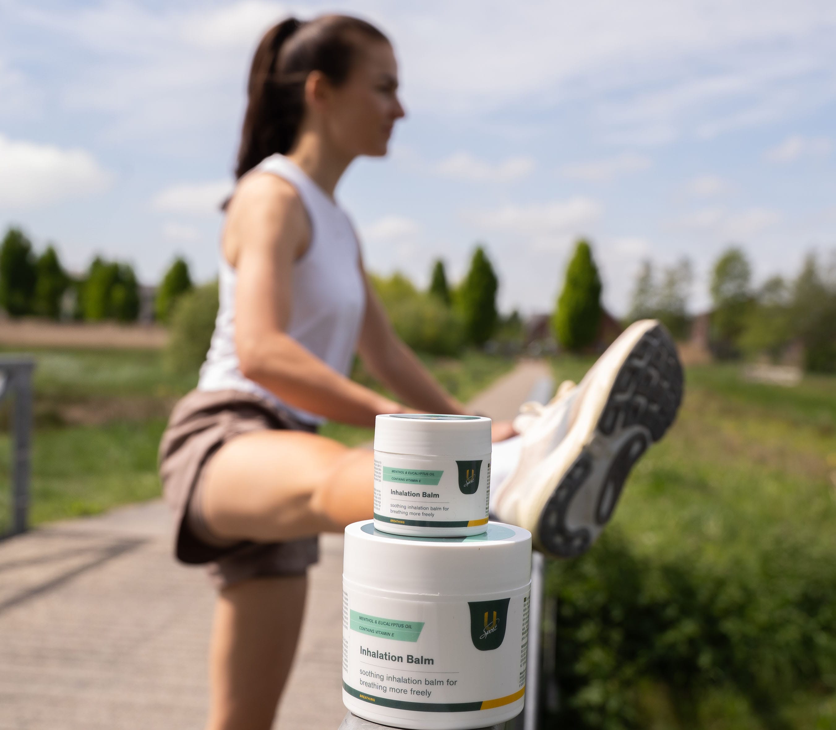 Inhalatie Balsem U Sport Hardlopen Buiten verkoudheidsbalsem