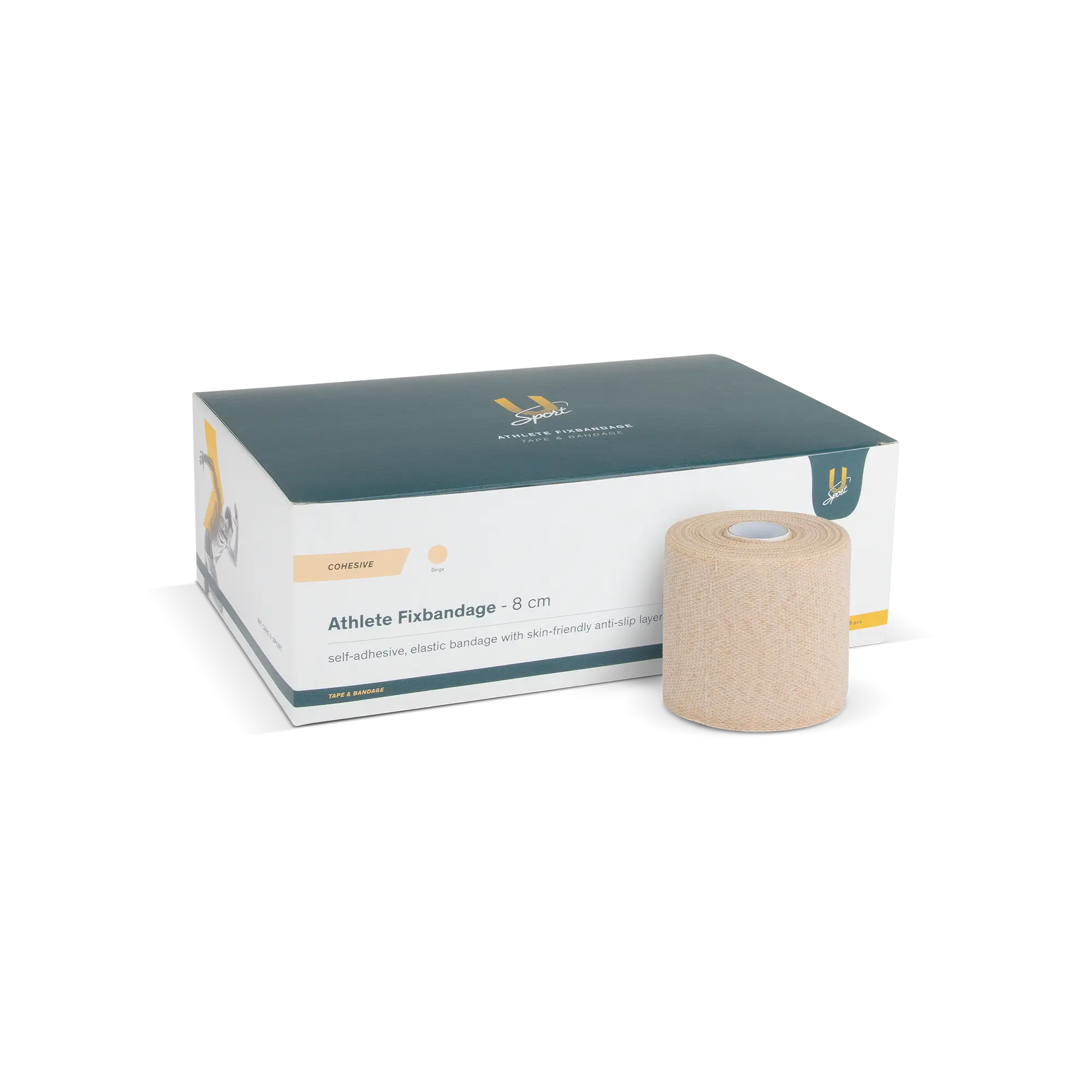 Athlete Fixbandage 8 cm x 20 meter 6 stuks fixatiewindsel
