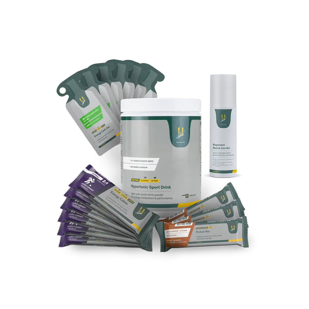 Marathon Performance Bundle sportvoeding en sportverzorging voor marathon hardlopen