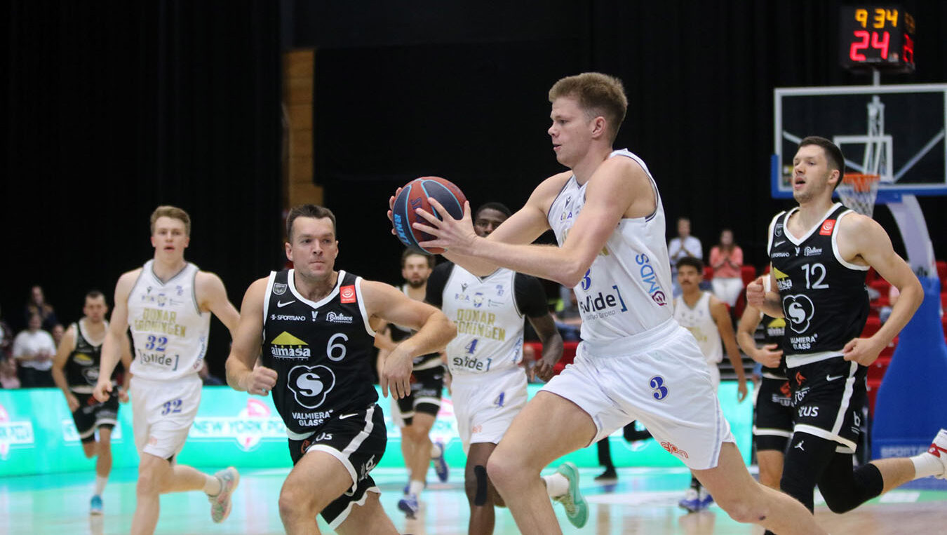 Donar Basketbal Groningen Speler In Actie