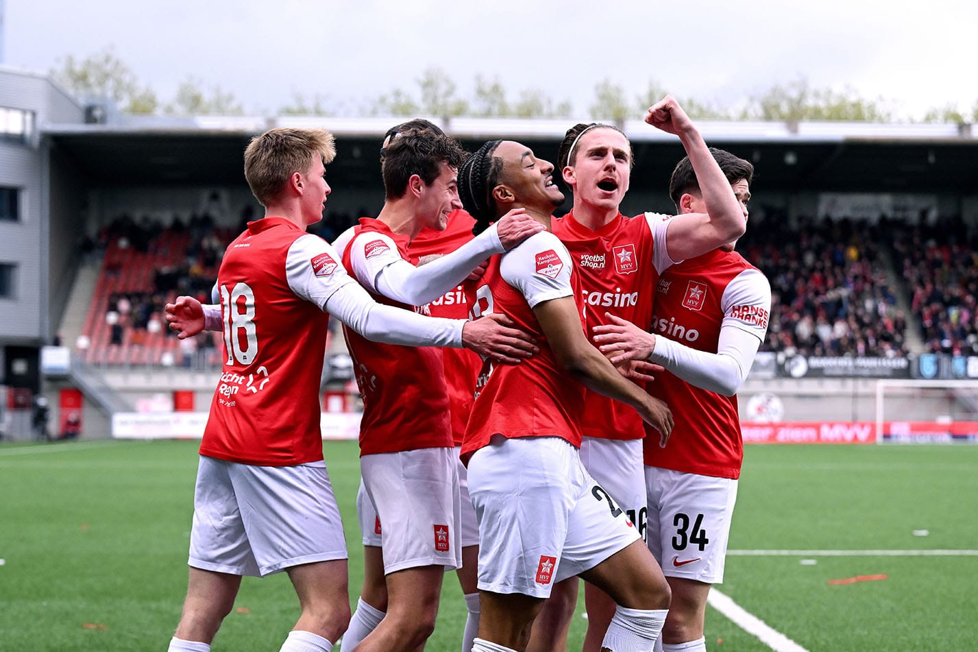 MVV Viert Een Doelpunt