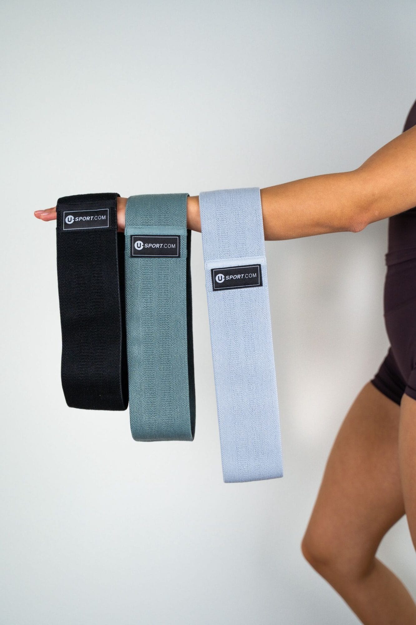 U-Sport premium resistance bands voor krachttraining, mobiliteit en warming-up.