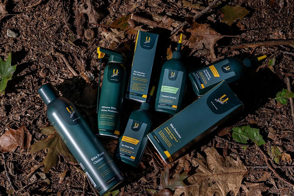 U-Sport Technical Care producten fietsonderhoud in natuur