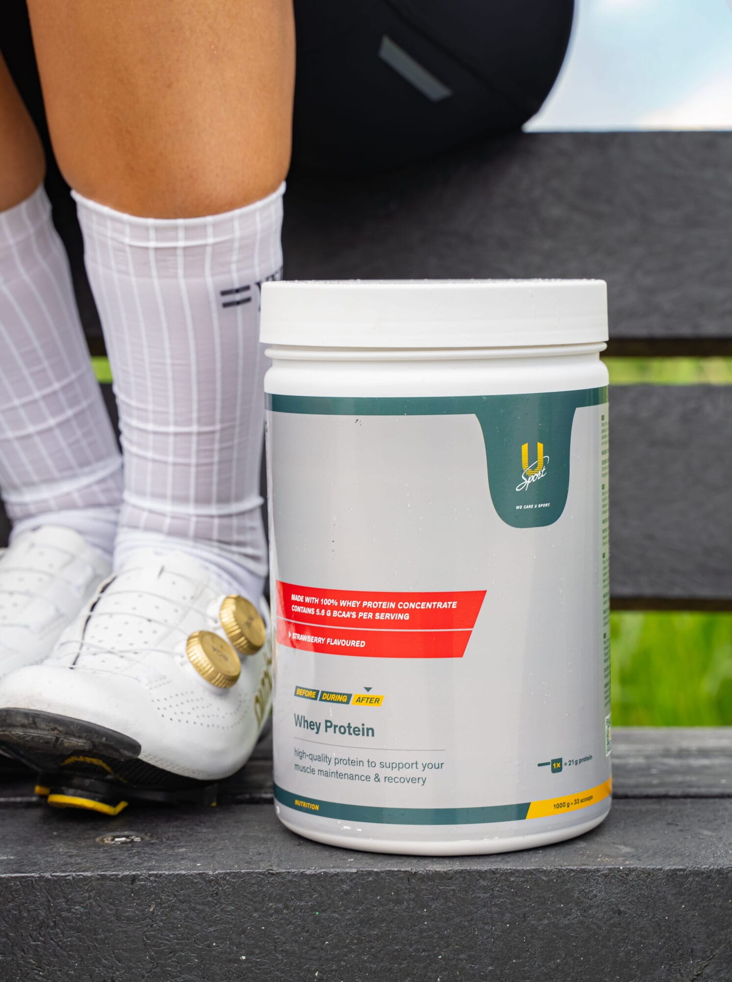 Optimaliseer je herstel na de training met deze hoogwaardige whey protein en BCAA's