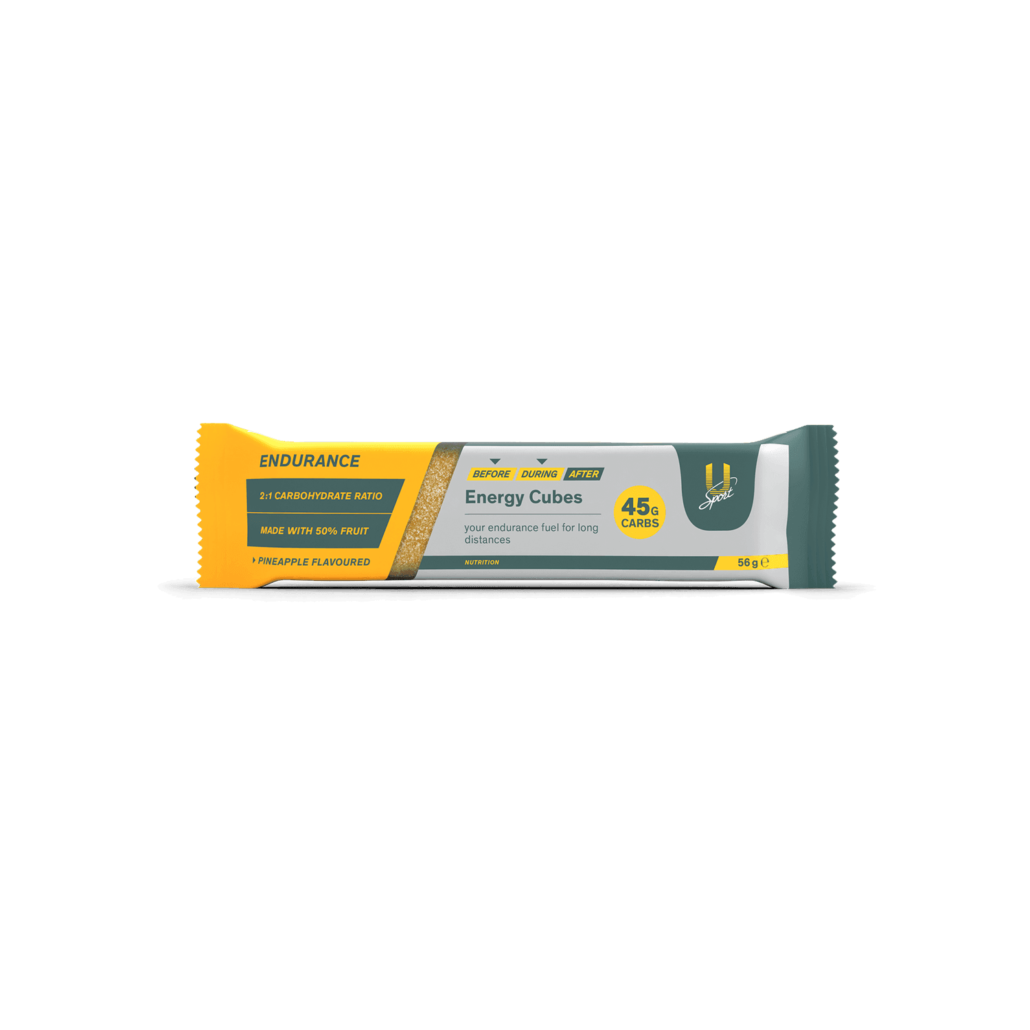 Energy Cubes 45 gram koolhydraten Endurance Energy Gums Energy Cubes Ananas / Pineapple