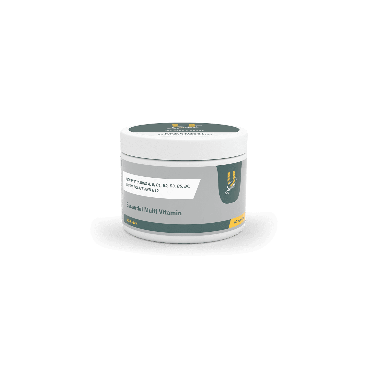 Multivitamine / Essential Multi Vitamin met B-vitamines, vitamine A en E - 60 capsules U-Sport