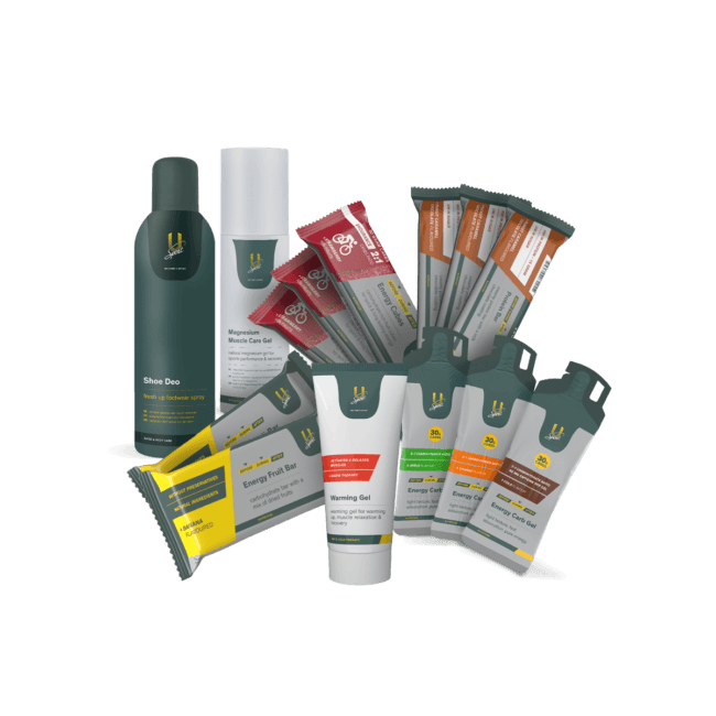 Running Performance Bundle hardlooppakket met sportvoeding en sportverzorging