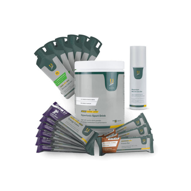 Marathon Performance Bundle sportvoeding en sportverzorging voor marathon hardlopen